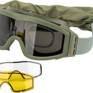 Valken V-Tac Tango Airsoft Goggles - Thermal Lens - OD Green
